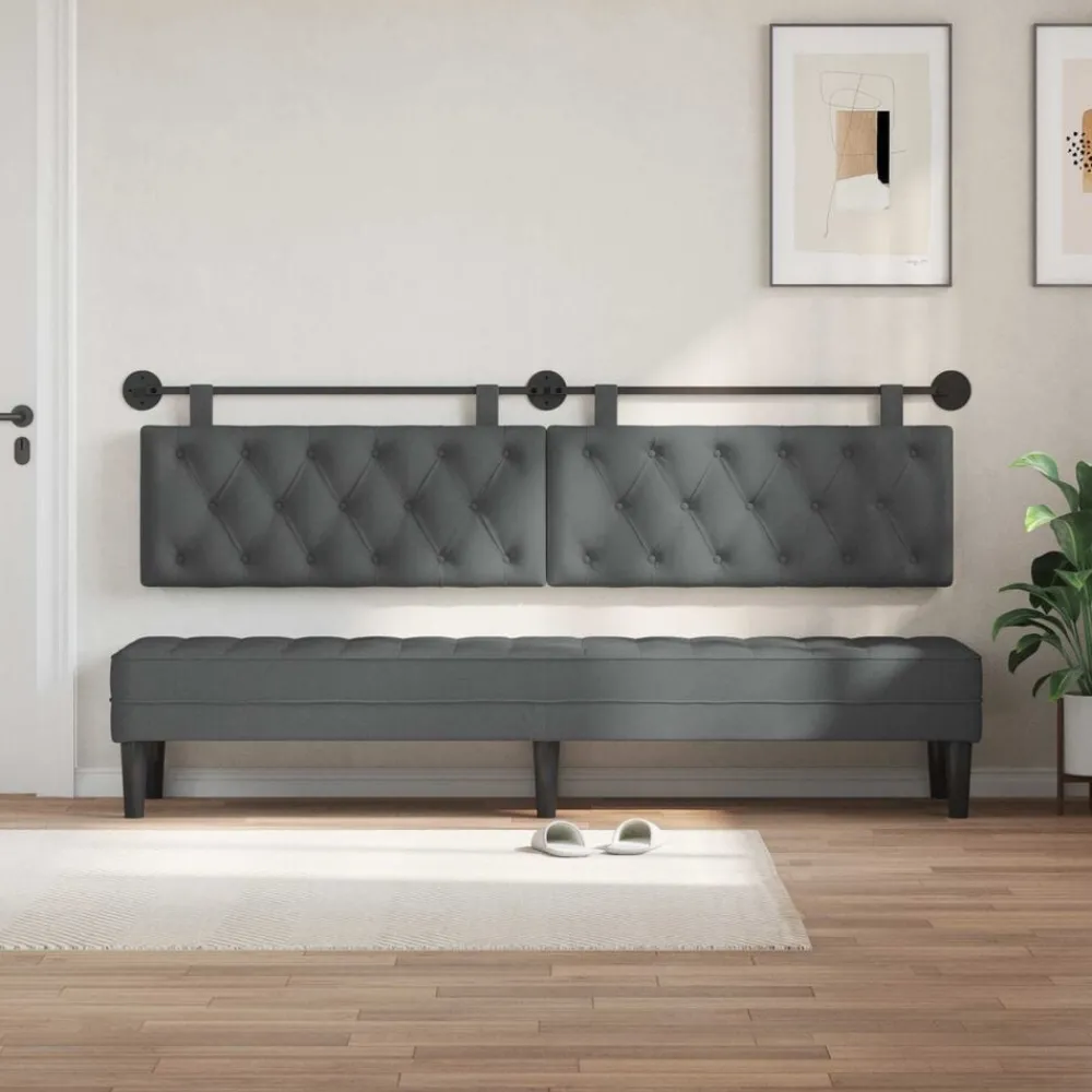Hangend Hoofdeinde 210 x 55 x 7 cm Stof>vidaXL
