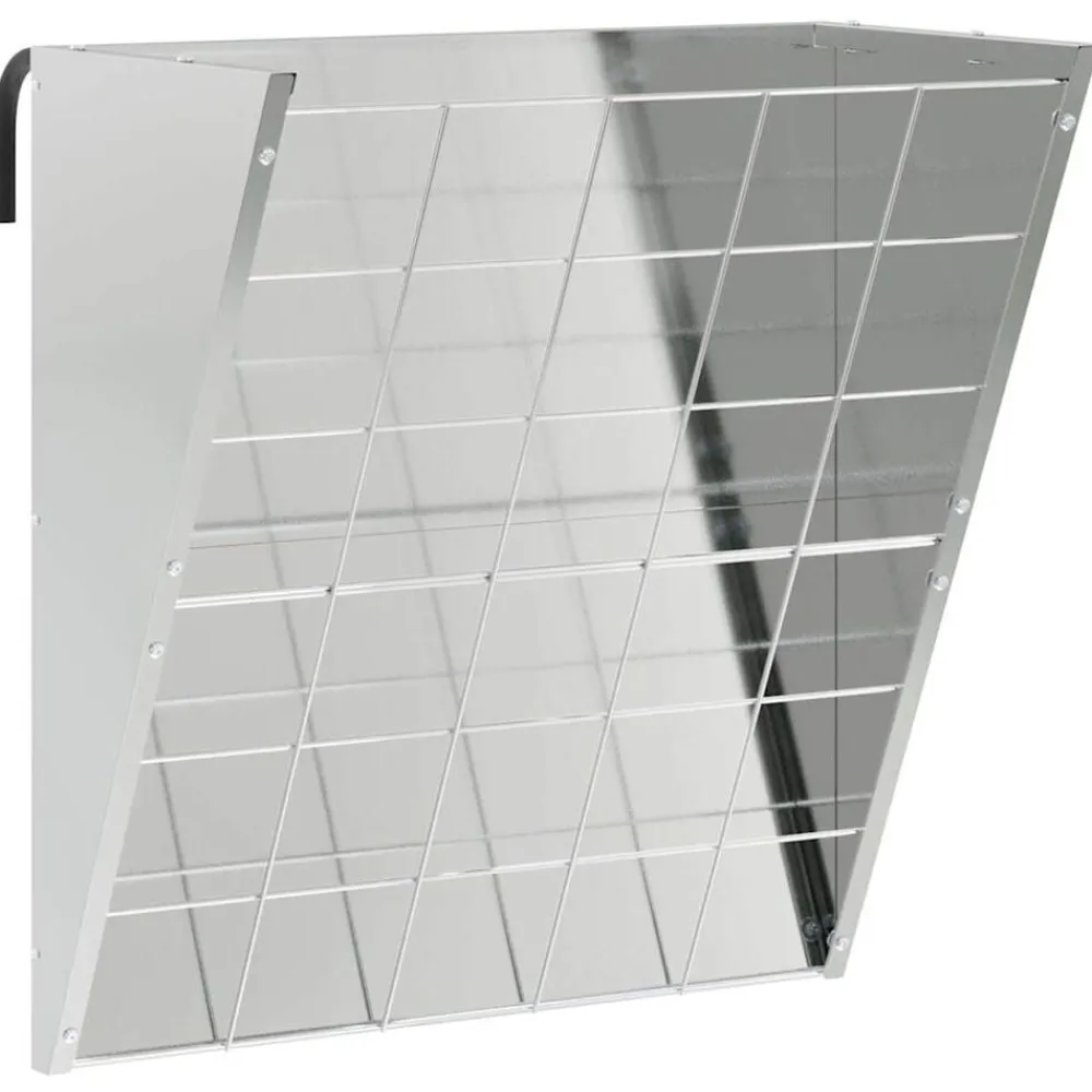 Hangend Hooi Feeder Zilver 61 x 33 x 66 cm>vidaXL Sale