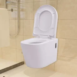Hangend toilet met verborgen stortbak keramiek>vidaXL Online