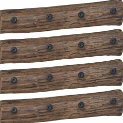 Huishoudelijke Benodigdheden*vidaXL Hanger Bruin 50 x 8 x 12 cm Massief Gerecycled Hout
