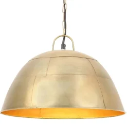 Hanglamp industrieel vintage rond 25 W E27 41 cm messingkleurig>vidaXL Online
