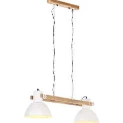 Verlichting*vidaXL Hanglamp industrieel 25 W E27 109 cm Wit