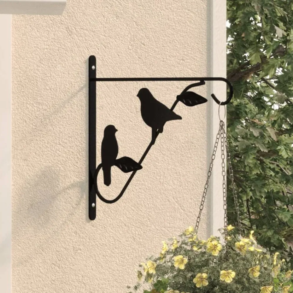 Hangmandbeugels 4 st staal zwart>vidaXL Hot