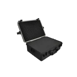 Bouwbeslag*vidaXL Hardcase transportkoffer met schuimvulling zwart