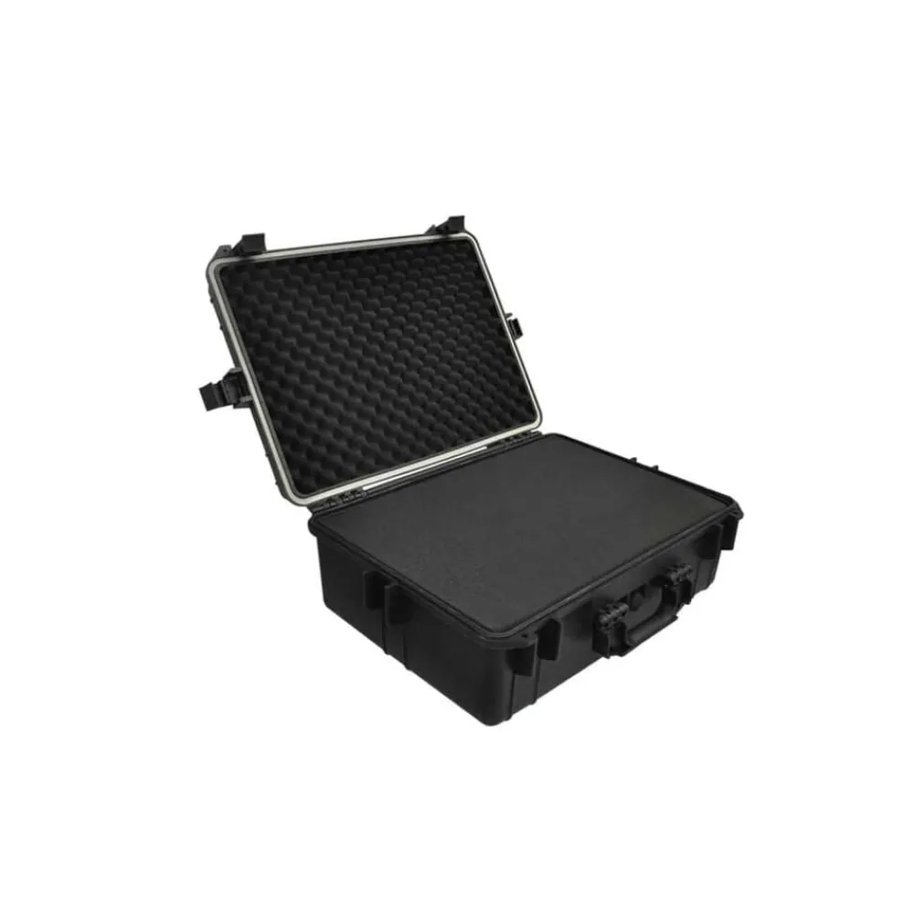 Bouwbeslag*vidaXL Hardcase transportkoffer met schuimvulling zwart