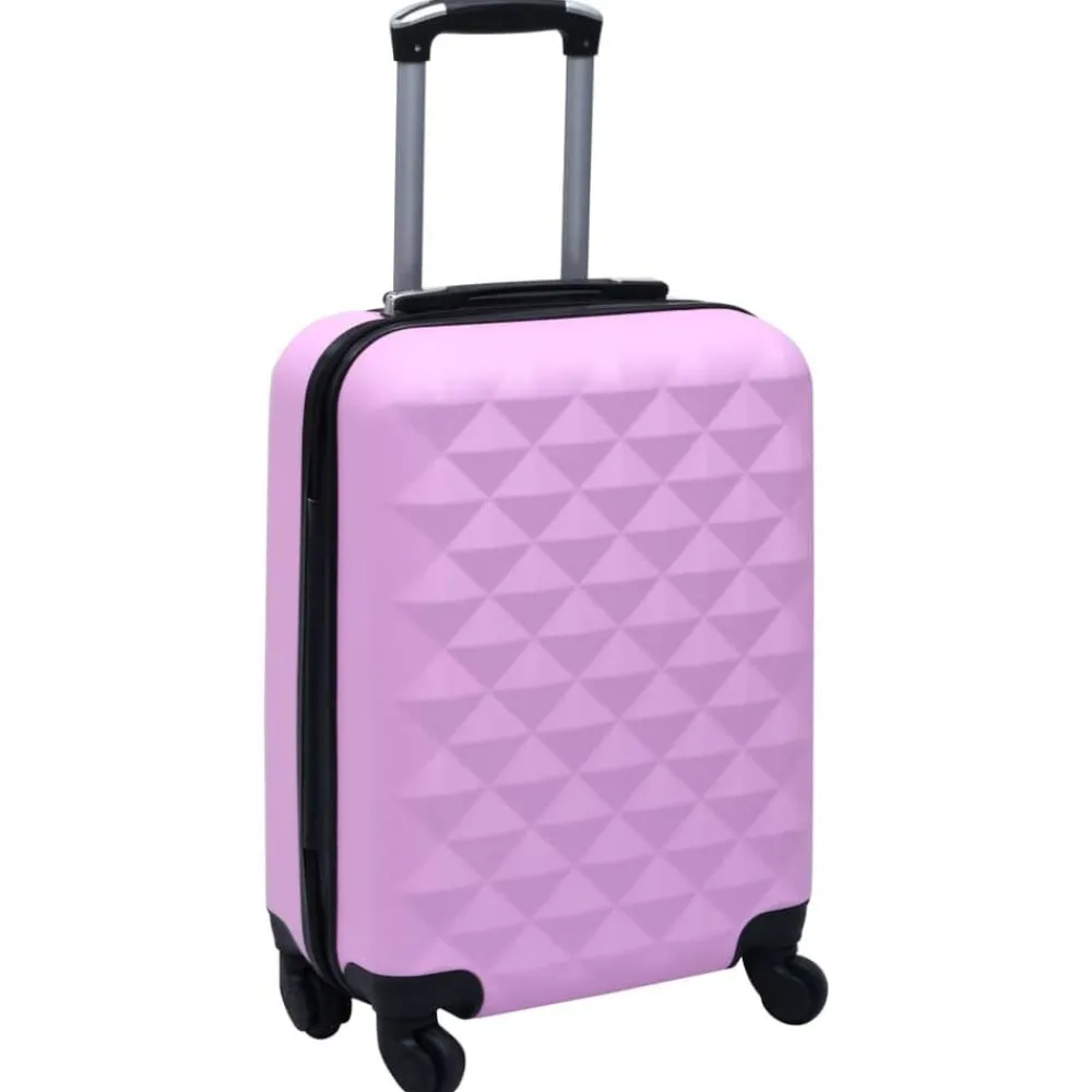 Bagage & Tassen*vidaXL Harde koffer ABS Roze