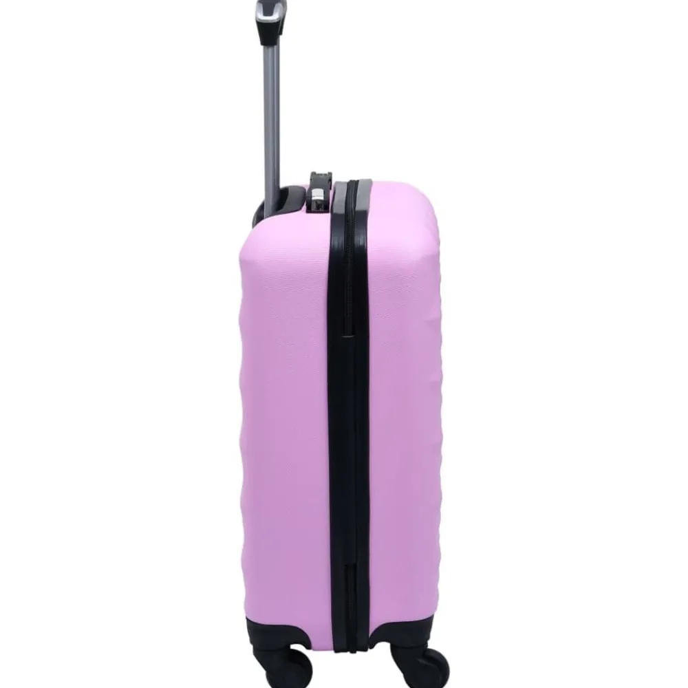 Bagage & Tassen*vidaXL Harde koffer ABS Roze