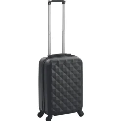 Bagage & Tassen*vidaXL Harde koffer ABS Zwart