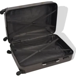 Bagage & Tassen*vidaXL Harde rolkoffer set 4-dlg Antraciet