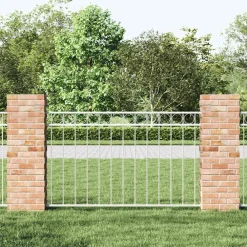 Tuinafscheidingen*vidaXL Hecelement Assen 170 x 100 cm Staal Wit