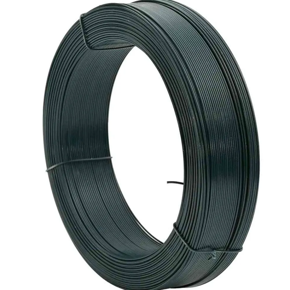Hekbinddraad 250 m 0,9/1,4 mm staal zwartachtig>vidaXL Clearance