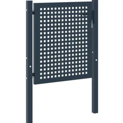 Hekpoort Antraciet 102x75 cm Staal>vidaXL Outlet