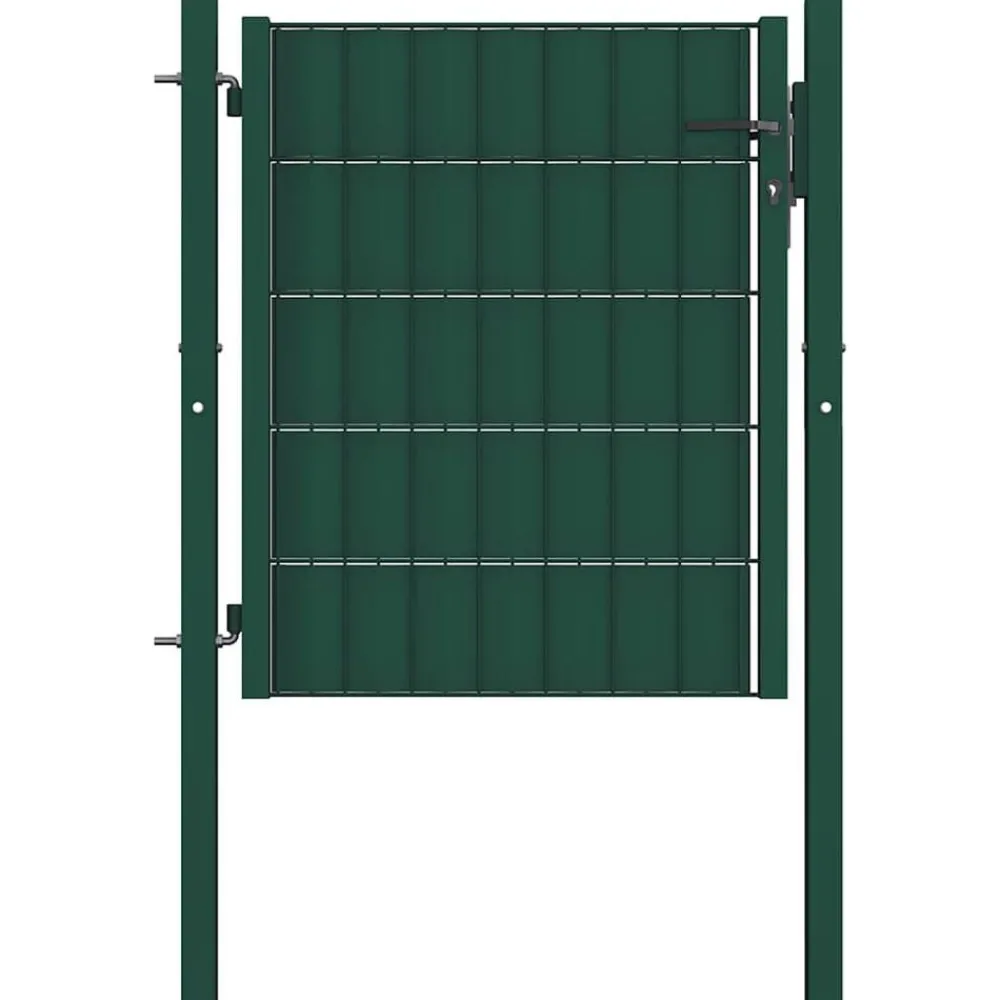 Hekpoort PVC en staal 100x81 cm>vidaXL Sale