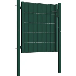 Hekpoort PVC en staal 100x81 cm>vidaXL Sale