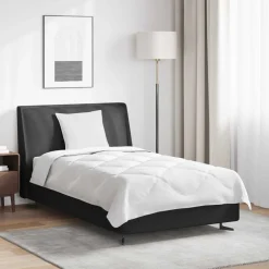Linnengoed*vidaXL Het Duvet voor Elk Seizoen met kussen 2 pcs Wit Microvezel