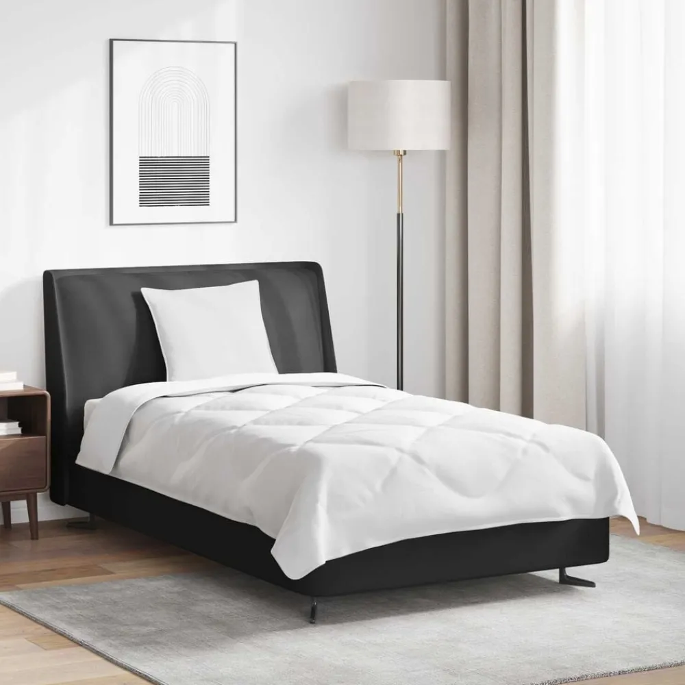 Het Duvet voor Elk Seizoen met kussen 2 pcs Wit Microvezel>vidaXL Outlet