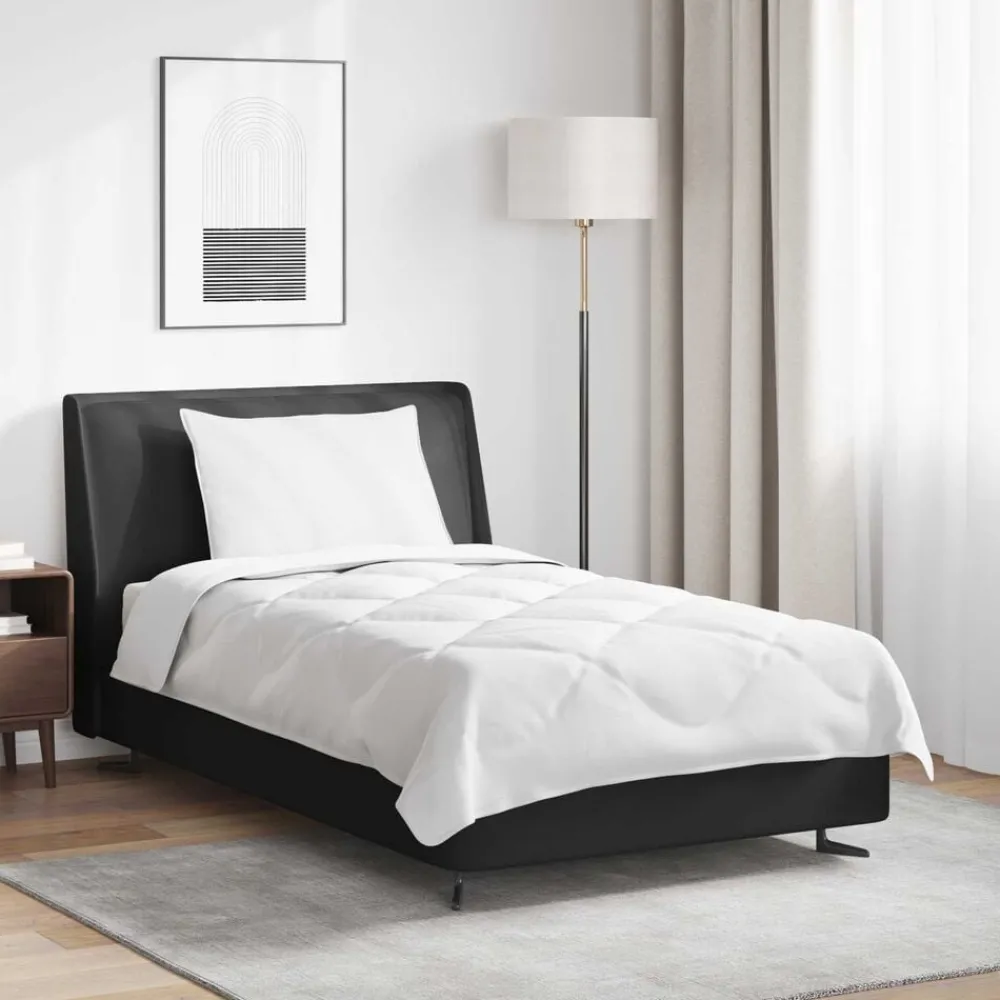 Het Duvet voor Elk Seizoen met kussen 2 pcs Wit Microvezel>vidaXL Online