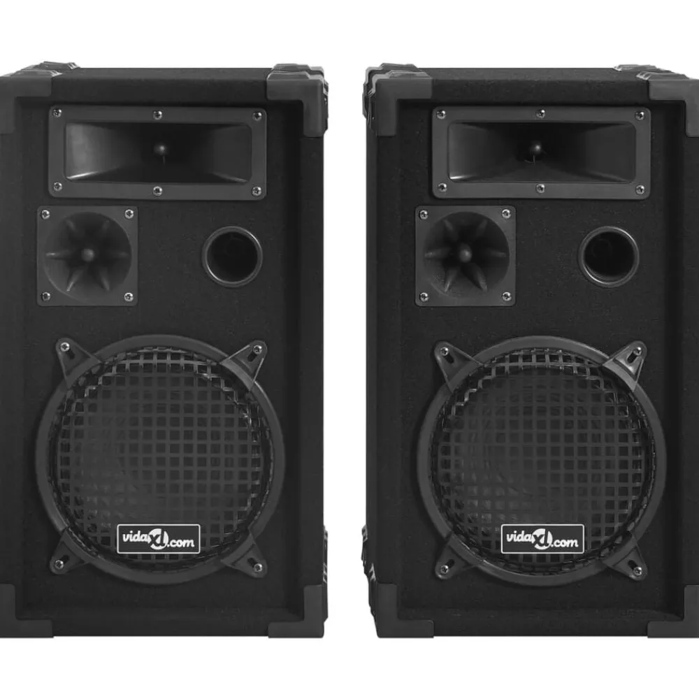 Hifi-podiumluidsprekers 2 st passief professioneel 800 W zwart>vidaXL Outlet