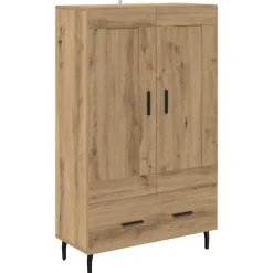 Highboard Artisan Eiken 69,5 x 31 x 115 cm Bewerkt hout>vidaXL Best