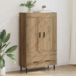 Highboard Artisan Eiken 69,5 x 31 x 115 cm Bewerkt hout>vidaXL Best