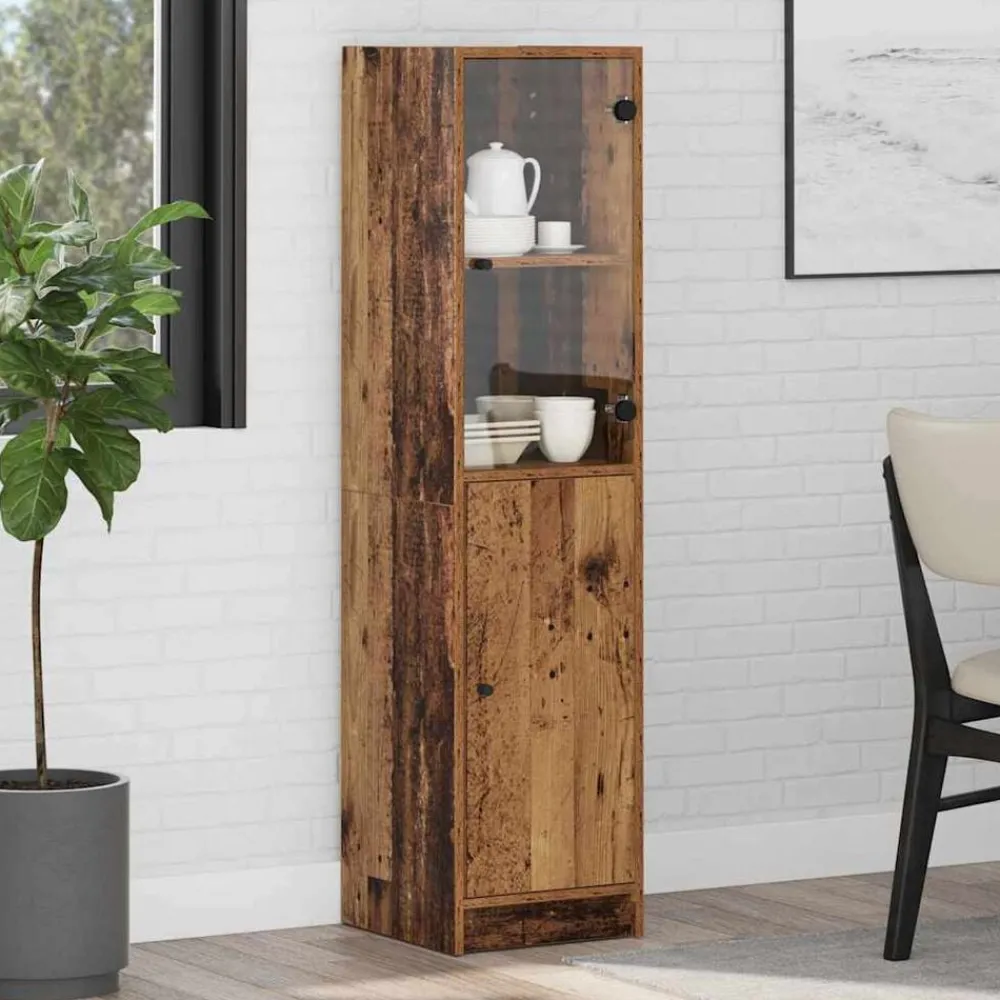 Highboard 35 x 37 x 142 cm Bewerkt hout>vidaXL Online