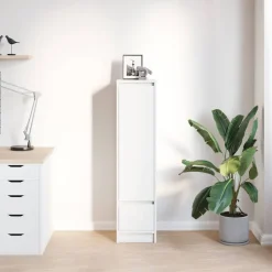 Kasten & Opbergmeubelen*vidaXL Highboard 29,5x34x119,5 cm spaanplaat Wit