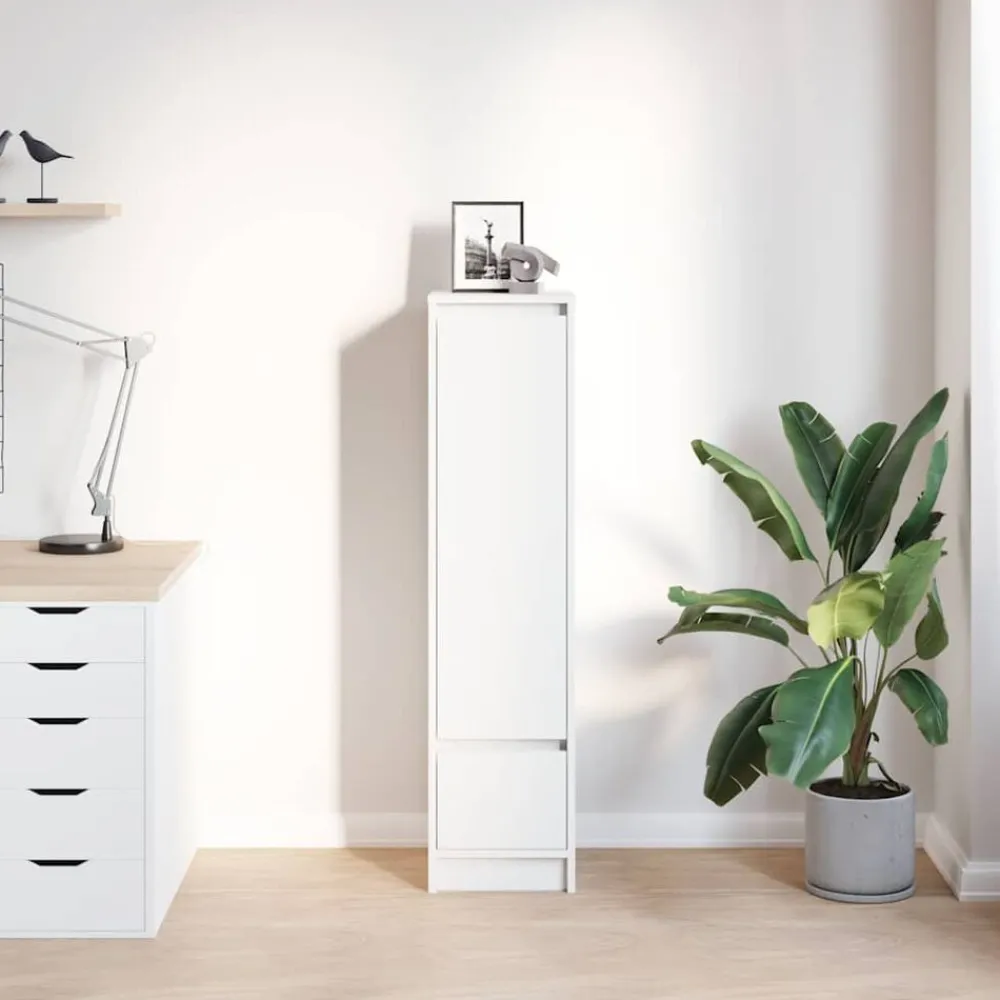 Kasten & Opbergmeubelen*vidaXL Highboard 29,5x34x119,5 cm spaanplaat Wit