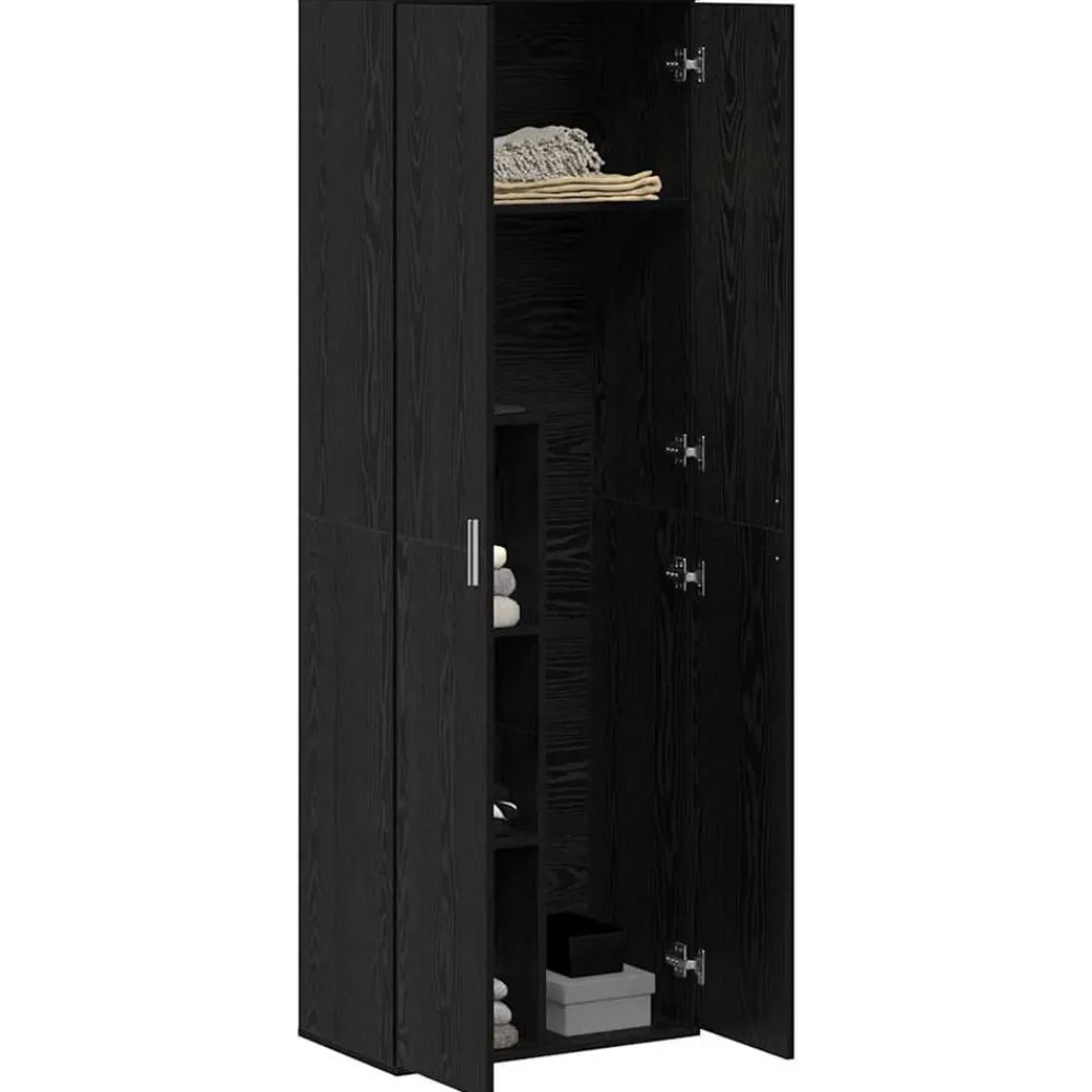 Highboard 60 x 35 x 180 cm Bewerkt hout>vidaXL New