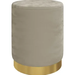 Hocker met opbergruimte rond fluweel 31 x 37 cm>vidaXL Sale