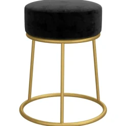 Hocker rond fluweel><noscript><img width=
