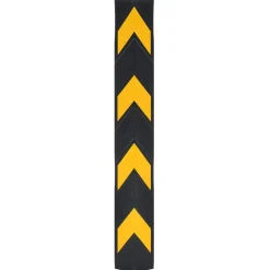 Uithangborden*vidaXL Hoekbeschermers reflecterend 80 cm rubber 5 st