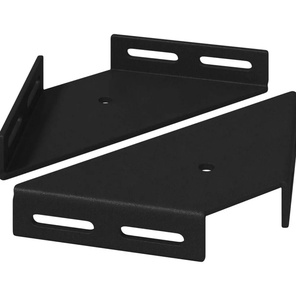 Hoekbeugel 2 pcs Zwart 138,5 x 50,5 x 16 mm IJzer>vidaXL Outlet