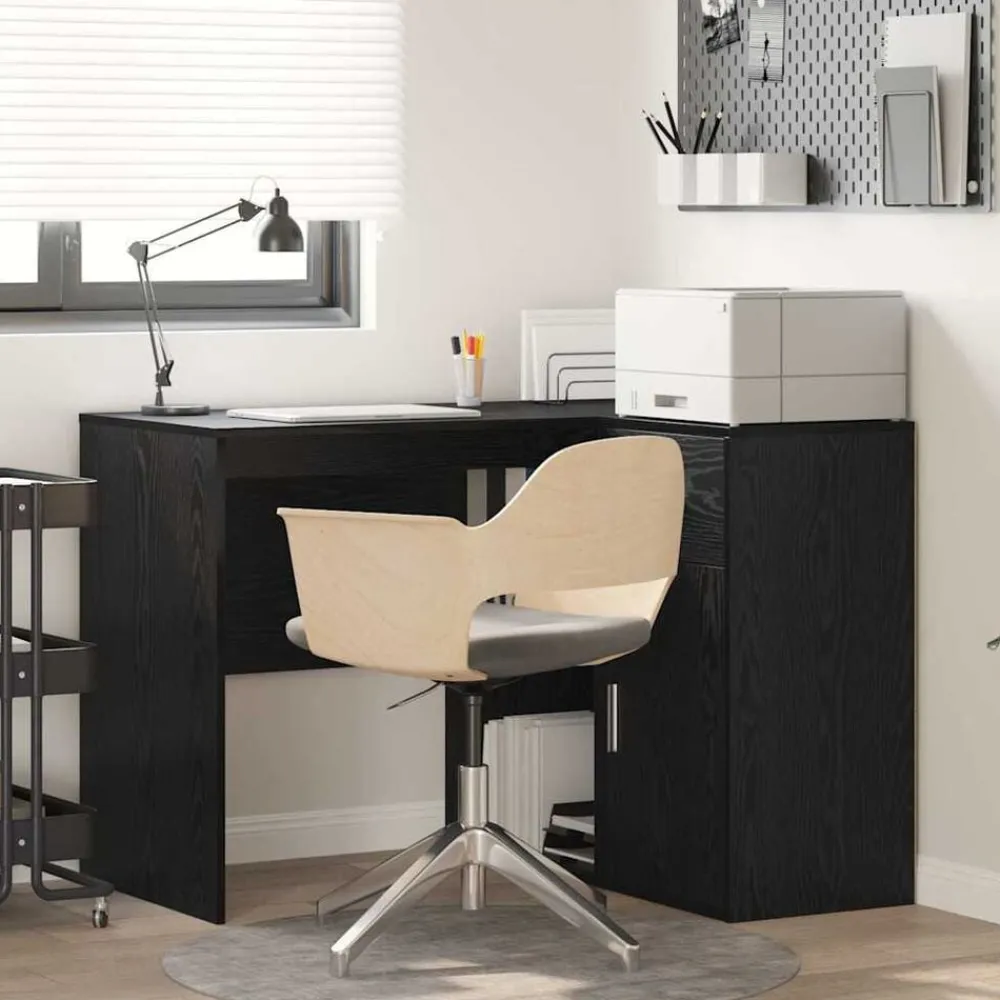 Hoekbureau met lade 102 x 88 x 75 cm>vidaXL New