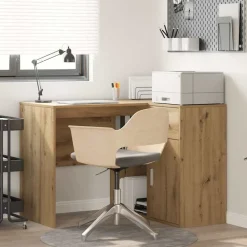 Hoekbureau met lade Artisan Eiken 102 x 88 x 75 cm>vidaXL Clearance