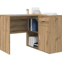 Hoekbureau met lade Artisan Eiken 102 x 88 x 75 cm><noscript><img width=