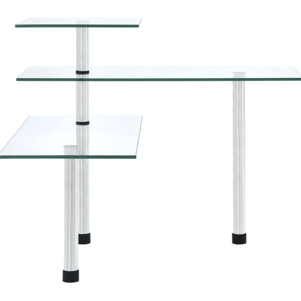 Hoekkastje keuken 3-laags gehard glas>vidaXL Sale