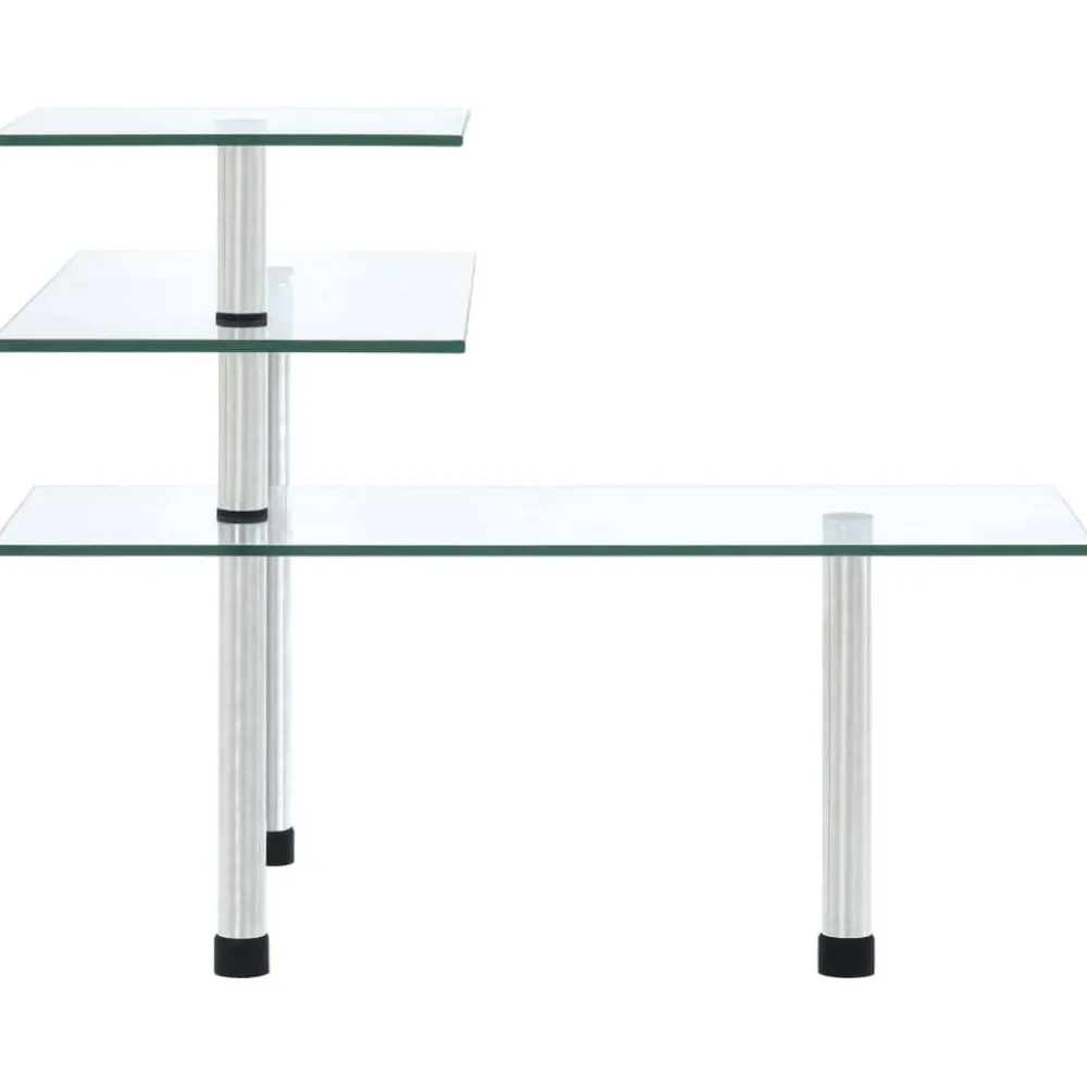 Hoekkastje keuken 3-laags gehard glas>vidaXL Sale