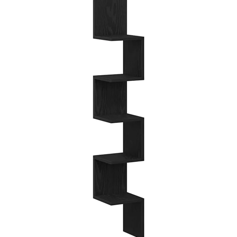 Hoekplank met plank 20 x 20 x 127,5 cm Bewerkt hout>vidaXL Clearance