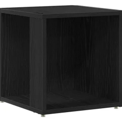 Kasten & Opbergmeubelen*vidaXL Hoekplanken 33 x 33 x 34,5 cm Bewerkt hout Zwart eiken