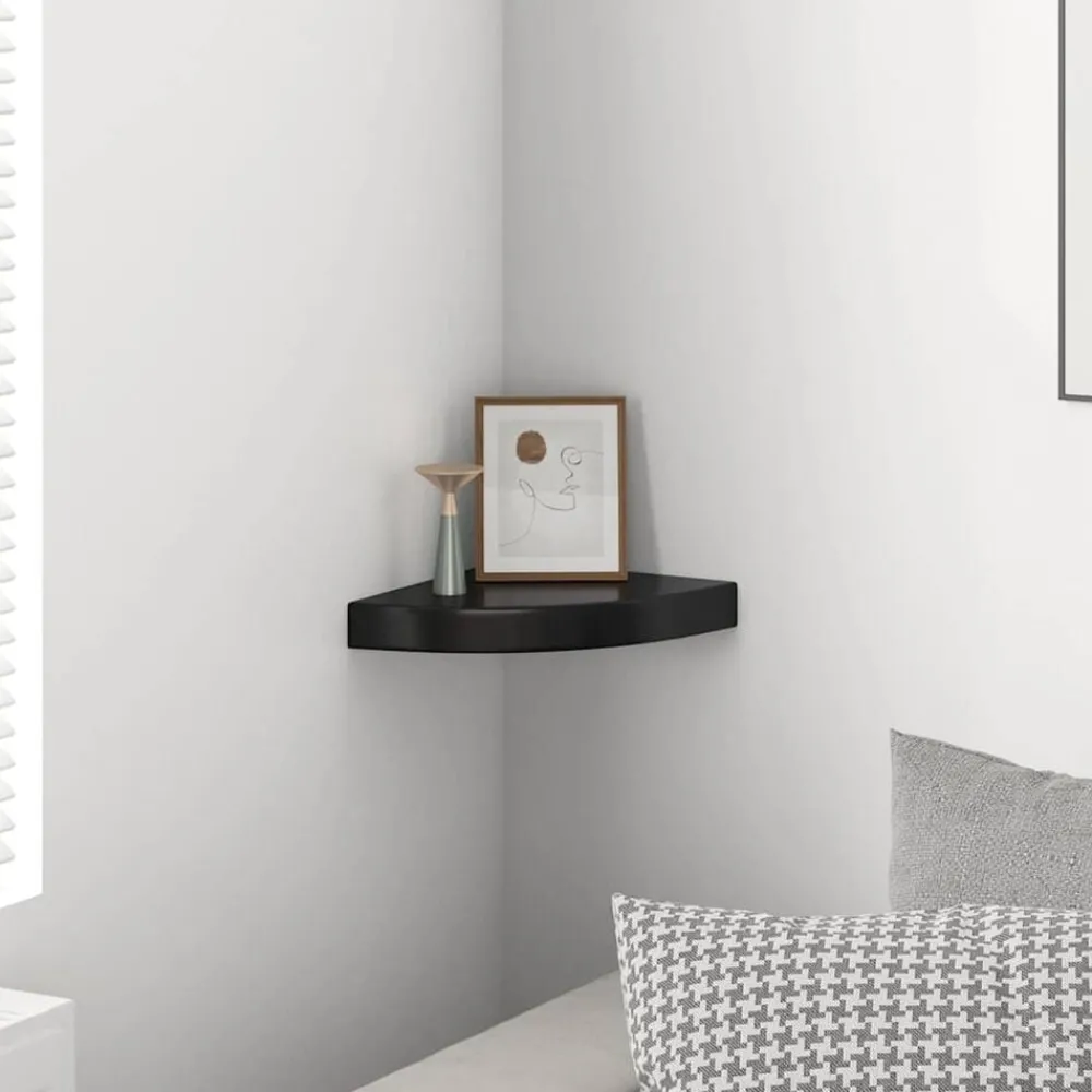 Hoekschap zwevend 25x25x3,8 cm MDF>vidaXL Discount