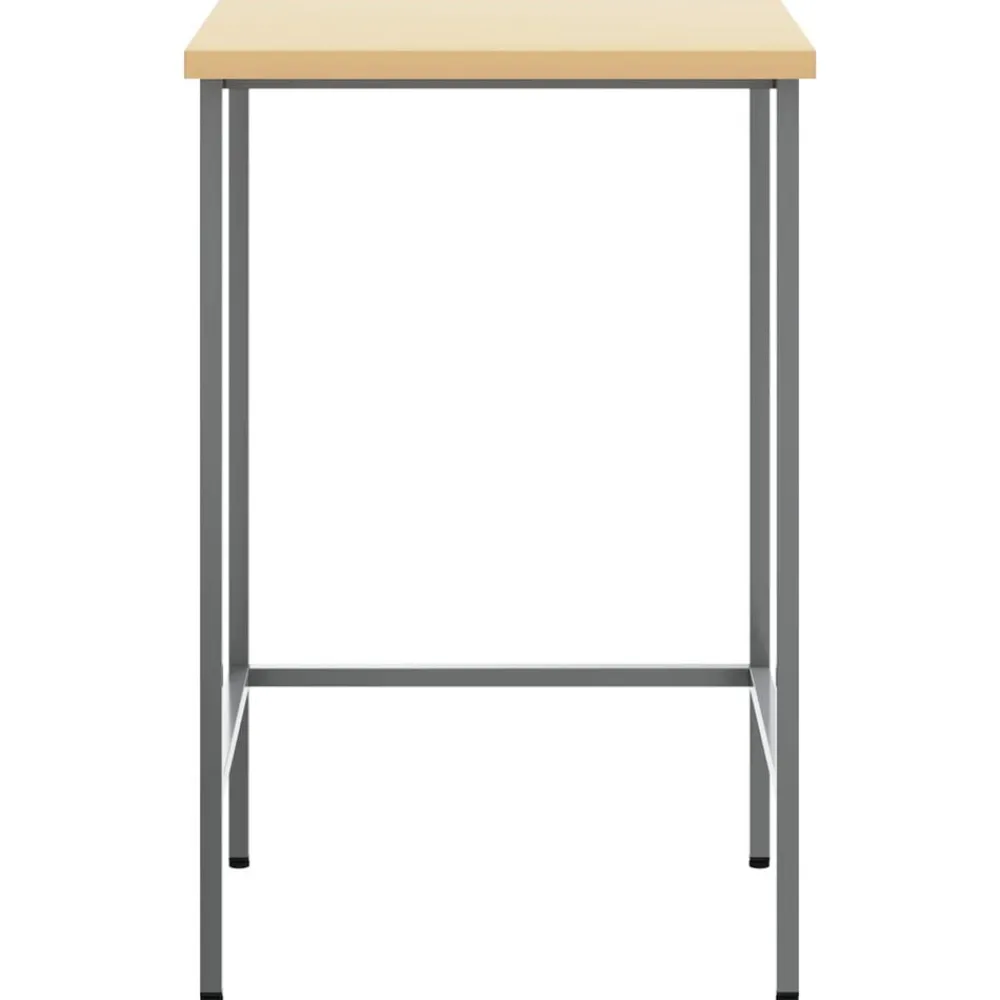 Hoektafel Grijs 55 x 55 x 85 cm Staal en Geg engineered Hout>vidaXL Discount