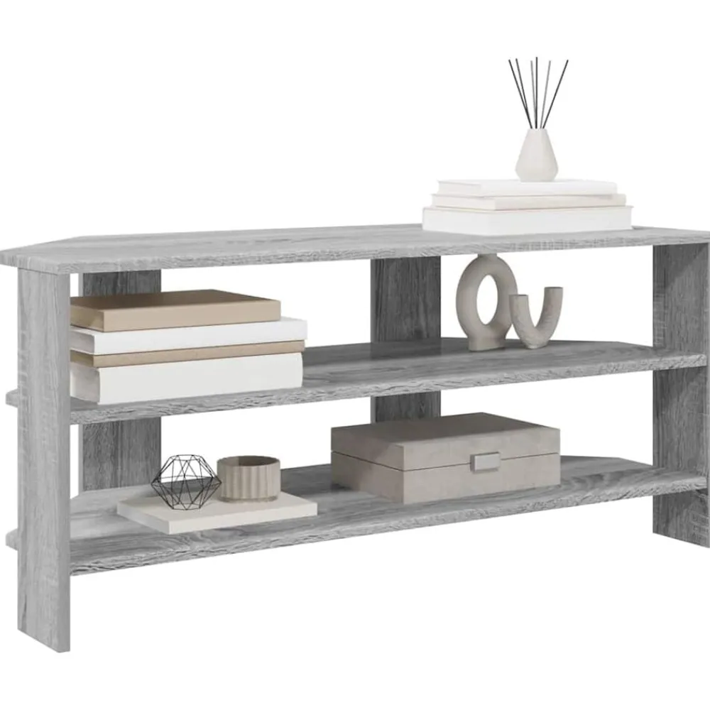 HoekTVKast 102x40,5x45cm Bewerkt hout>vidaXL Hot