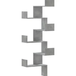 Hoekwandschap 45x45x147 cm bewerkt hout>vidaXL Hot