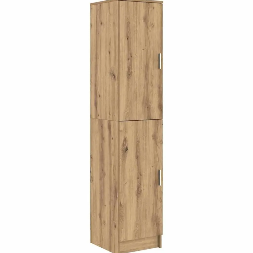 Kasten & Opbergmeubelen*vidaXL Hoge kast Artisan Eiken 35 x 39 x 168 cm artisanaal eikenkleurig