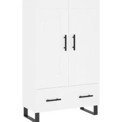 Hoge kast 69,5x31x115 cm bewerkt hout>vidaXL Best