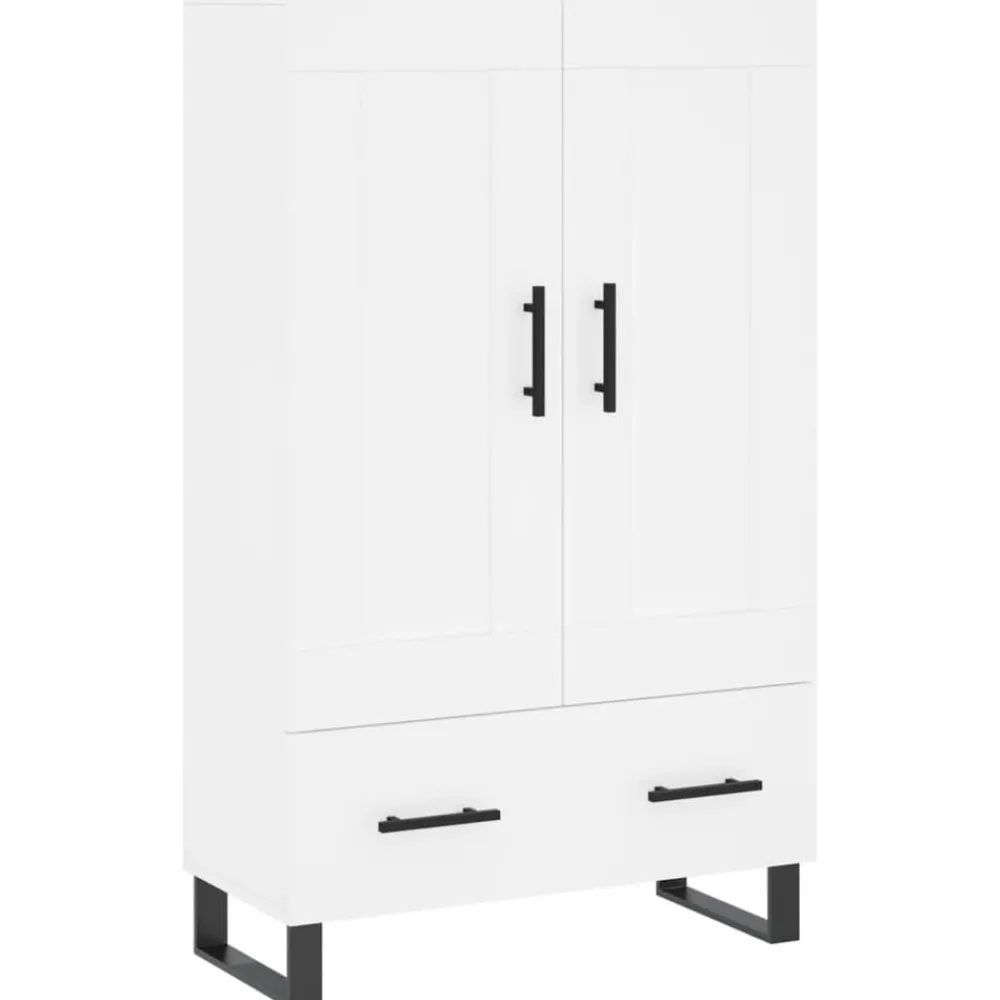 Hoge kast 69,5x31x115 cm bewerkt hout>vidaXL Best