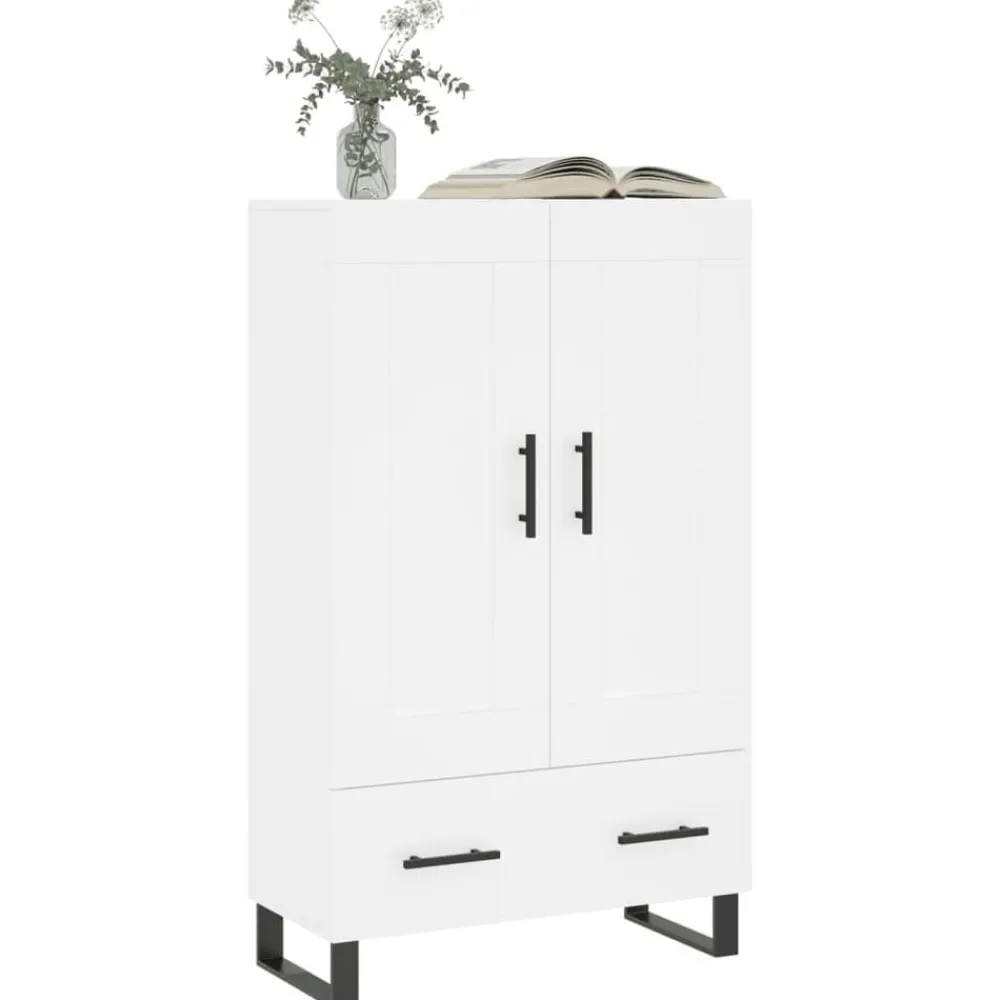 Hoge kast 69,5x31x115 cm bewerkt hout>vidaXL Best