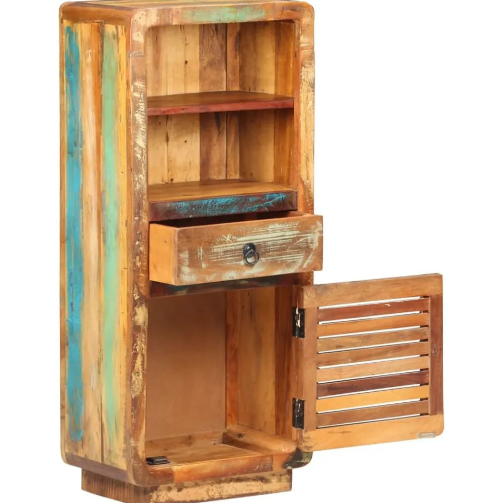 Hoge kast 45x32x110 cm massief gerecycled hout>vidaXL Online