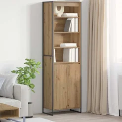 Hoge Kasten 2 pcs Ambachtelijk eiken 60 x 36 x 200 cm>vidaXL Sale