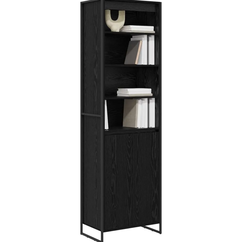 Hoge Kasten 2 pcs 60 x 36 x 200 cm Bewerkt hout>vidaXL Clearance